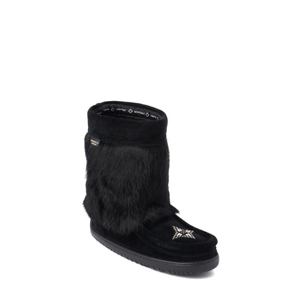 MANITOBAH WP Half Black Suede Mukluk Womens L05