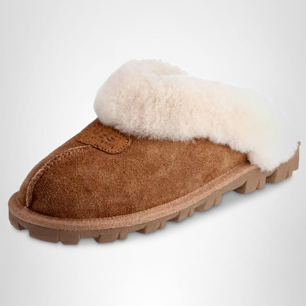 UGG Women's Coquette Slipper, Chestnut, 08