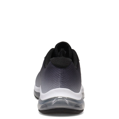 Skechers womens Skech-air Element 2.0 Sneaker, Black/White, 9.5 Wide US