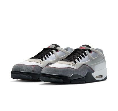 Men's Air Jordan 4 RM PRM White/Fire Red-Black (IB8052 100) - 9.5