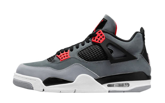 Nike Jordan Mens Air Jordan 4 Retro DH6927 061 Infrared - Size 13 Dark Grey/Infrared 23-black-ce