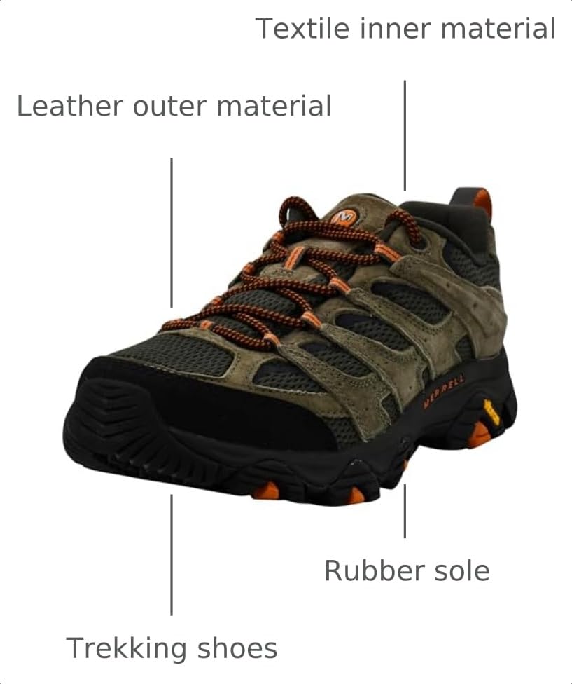 Merrell Moab 3 GTX Hiking ShoeMan, Olive, 14