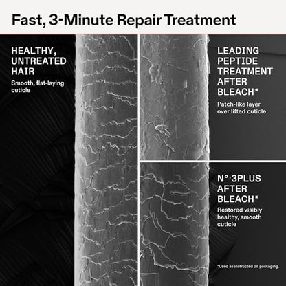 Olaplex N°.3PLUS Complete Repair Treatment: 3-minute Pre-shampoo Treatment to Immediately Repair Hair Damage for Softer, Stronger Hair | For Coily, Curly, Straight, and Wavy, 100 mL / 3.3 Fl Oz