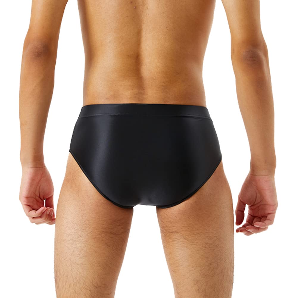 Mens Sissy Panties Stretchy Silky Glossy Bikini Briefs Underwear Lingerie Underpants for Men