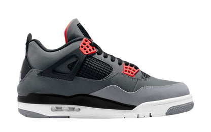 Nike Jordan Mens Air Jordan 4 Retro DH6927 061 Infrared - Size 13 Dark Grey/Infrared 23-black-ce