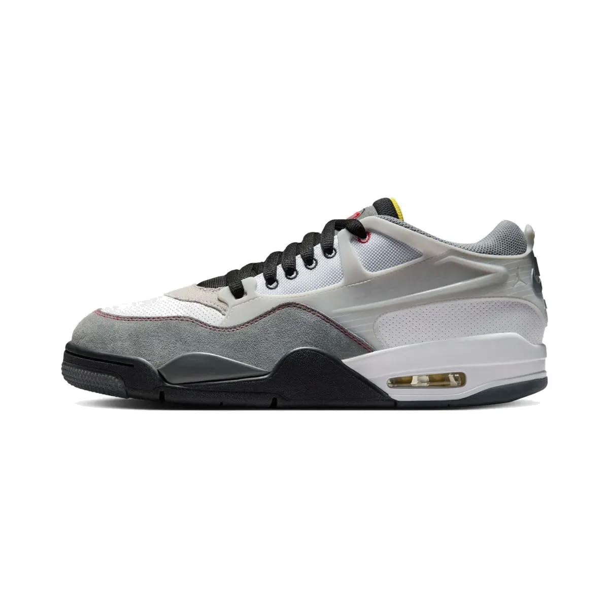 Men's Air Jordan 4 RM PRM White/Fire Red-Black (IB8052 100) - 9.5