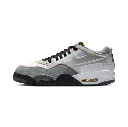 Men's Air Jordan 4 RM PRM White/Fire Red-Black (IB8052 100) - 9.5