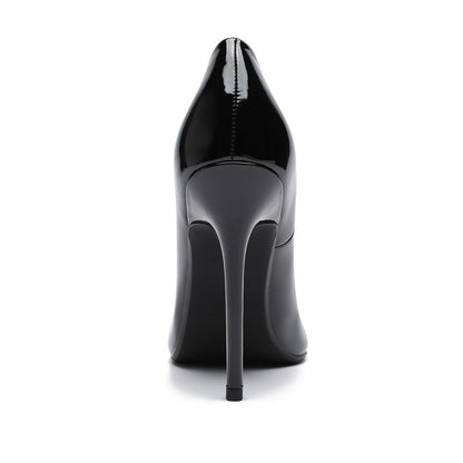Unisex Men's Women's Pointed Toe High Heels Stiletto Pumps Dress Party Shoes（Dam-G-1 Black 9）