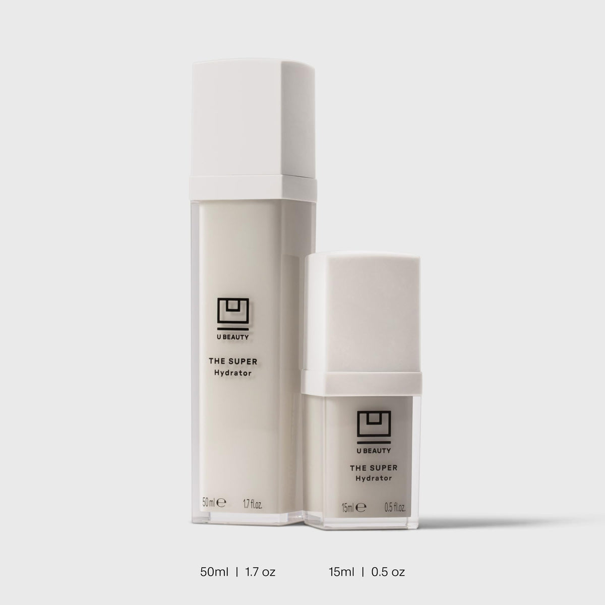 U Beauty The SUPER Hydrator - Mega-Dose Skin Hydrator and Hyaluronic Acid Moisturizing Cream with Peptides and Grapeseed Oil for Supple, Smooth, and Softer-Looking Skin For Up To 48 Hours - 0.5 fl oz