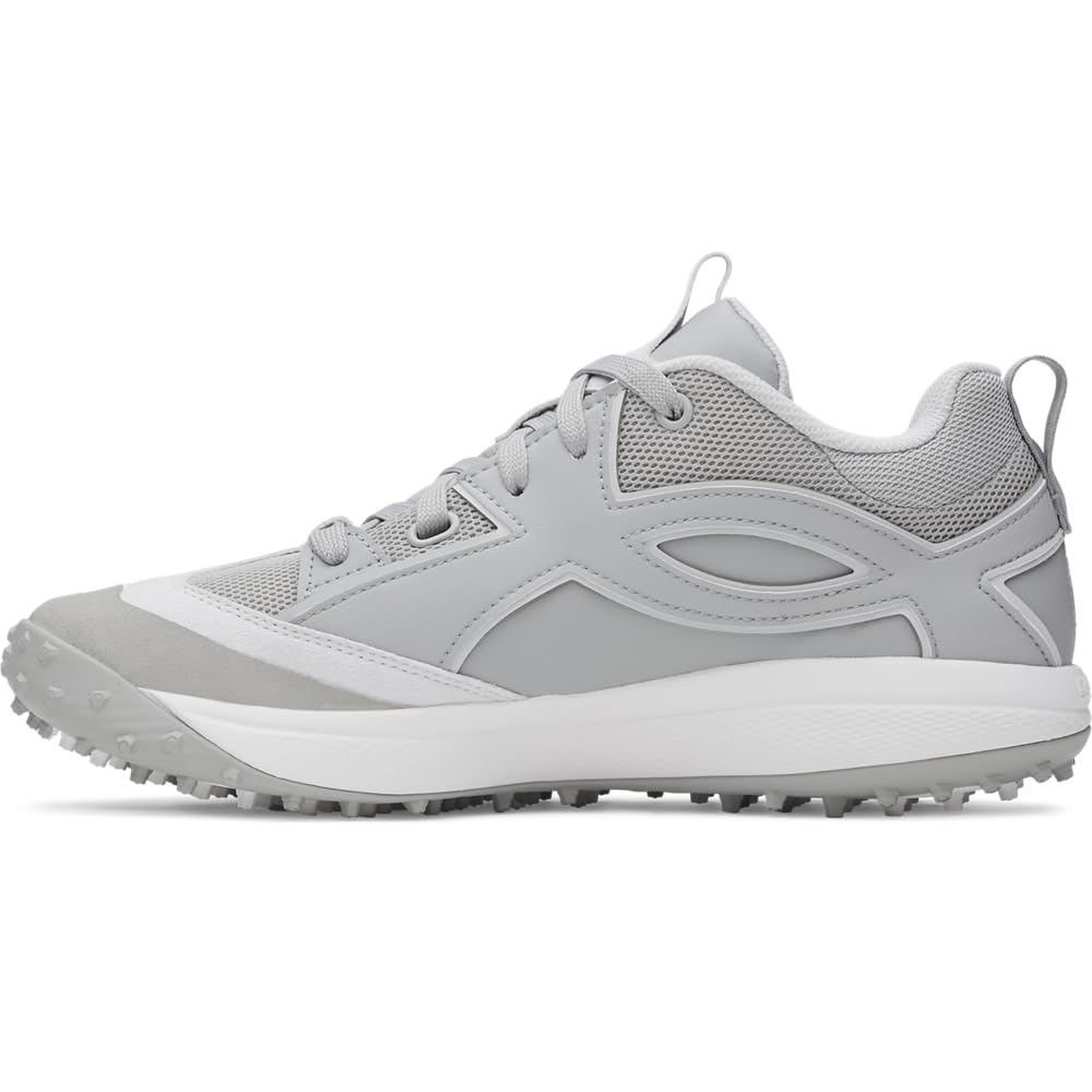 Under Armour Men's Yard Icon Turf Baseball Cleats, (075) Baseball Gray/Halo Gray/Baseball Gray, 11, US