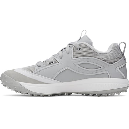 Under Armour Men's Yard Icon Turf Baseball Cleats, (075) Baseball Gray/Halo Gray/Baseball Gray, 11, US