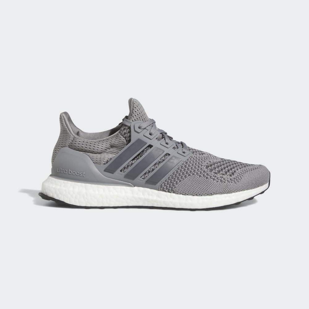 adidas Men's Ultraboost 1.0 Running Shoe, Grey/Grey/Black, 9