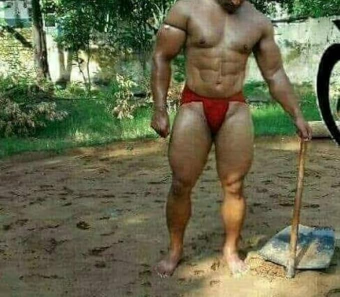 4 X Indian Traditional Underwear Red Langot Lankot Men Premium Loin Cloth Supporter Underpants loincloth Wrestler Underpants Mens Underwear Cotton Brief Red Color (4pcs)