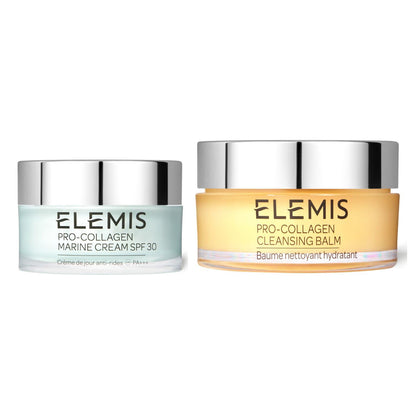 ELEMIS Pro-Collagen Marine Cream SPF 30 and Pro-Collagen Cleansing Balm