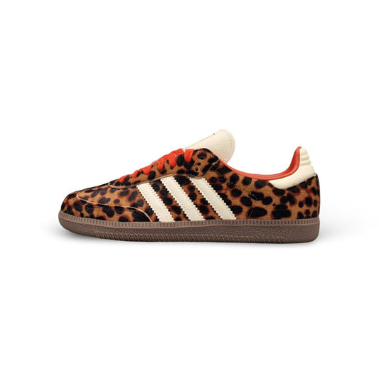 adidas Samba OG Womens Sneaker (Leopard Print Gum, 6.5)