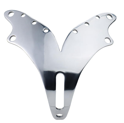 Stainless Steel Chastity Belt for Women to wear Outside Bondage Chastity Device Metal Briefs Harness for Couples Sex Toys (Black-NK9016)