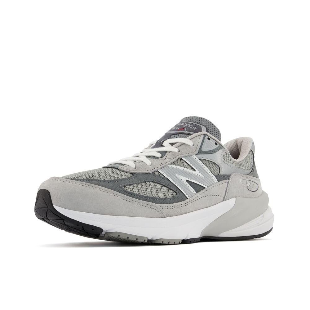 New Balance Mens FuelCell 990 V6 Sneaker, Grey/Grey, 10.5 XX-Wide US