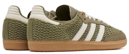 adidas Samba OG Womens Sneaker (Orbit Green Cream White, 7.5)