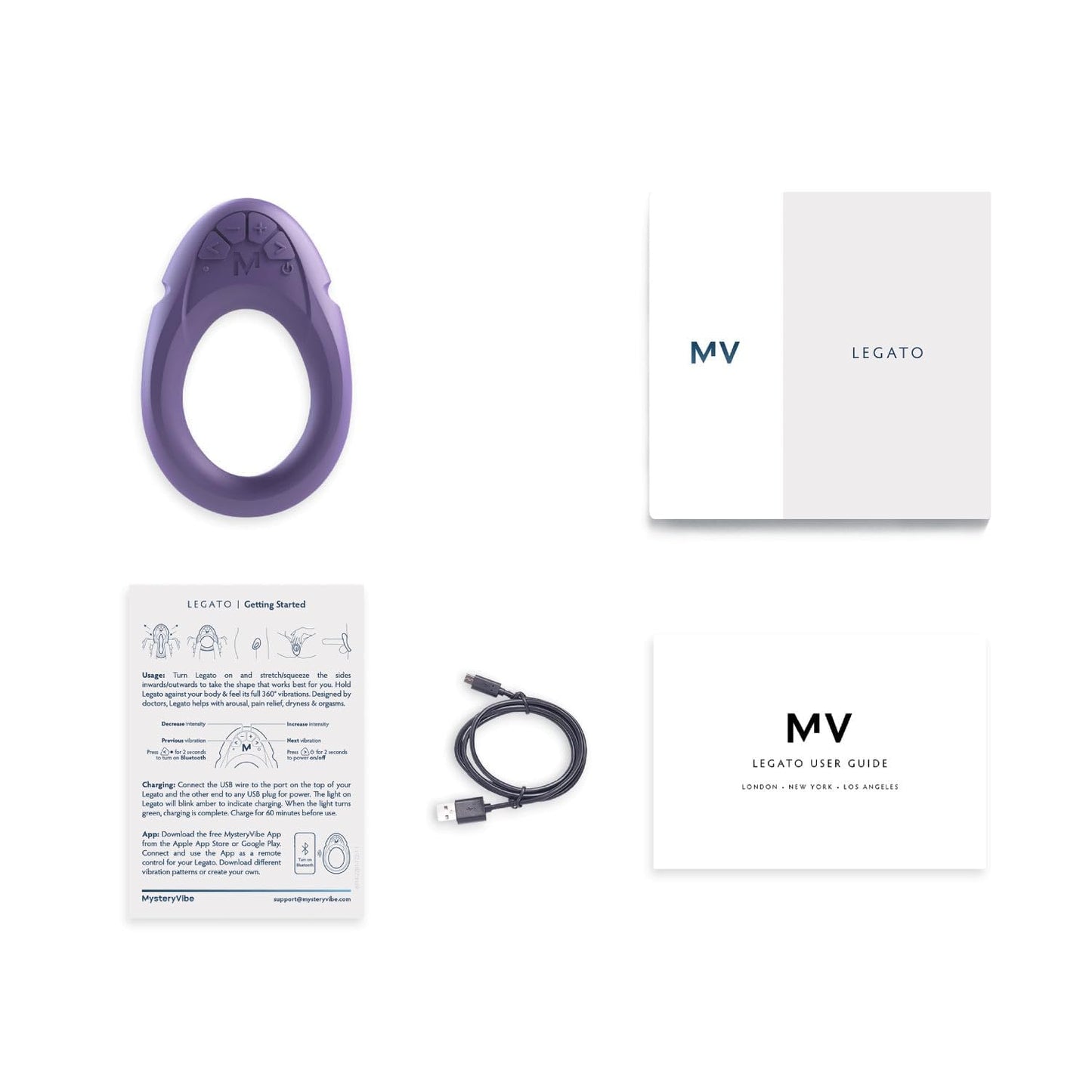Legato | Flexible External Vibrator for Women's Intimate Wellness | 360° Vibration, Adaptive Design & Body-Safe Silicone.