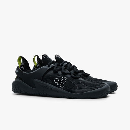 Vivobarefoot Men's Motus Strength Zero-Drop Training Shoe, Obsidian/Grey, 9