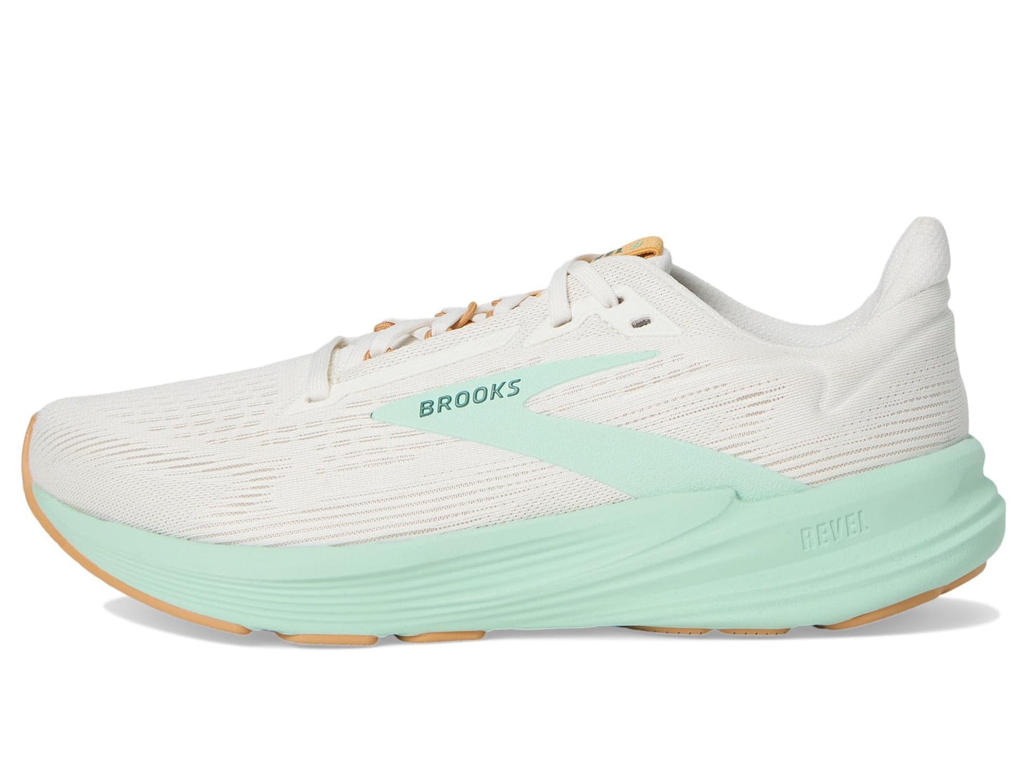 Brooks Women's Revel 8 Coconut/Taffy/Honeydew 9 Medium
