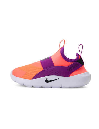 Nike Big Kid's Flex Runner 4 Running Shoe, Bright Mango/Anthracite-Vivid Purple, 5Y