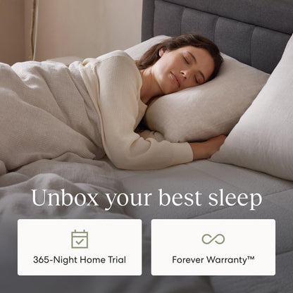 AWARA Premier 10" Hybrid Mattress, Cal King, 1-Year Trial