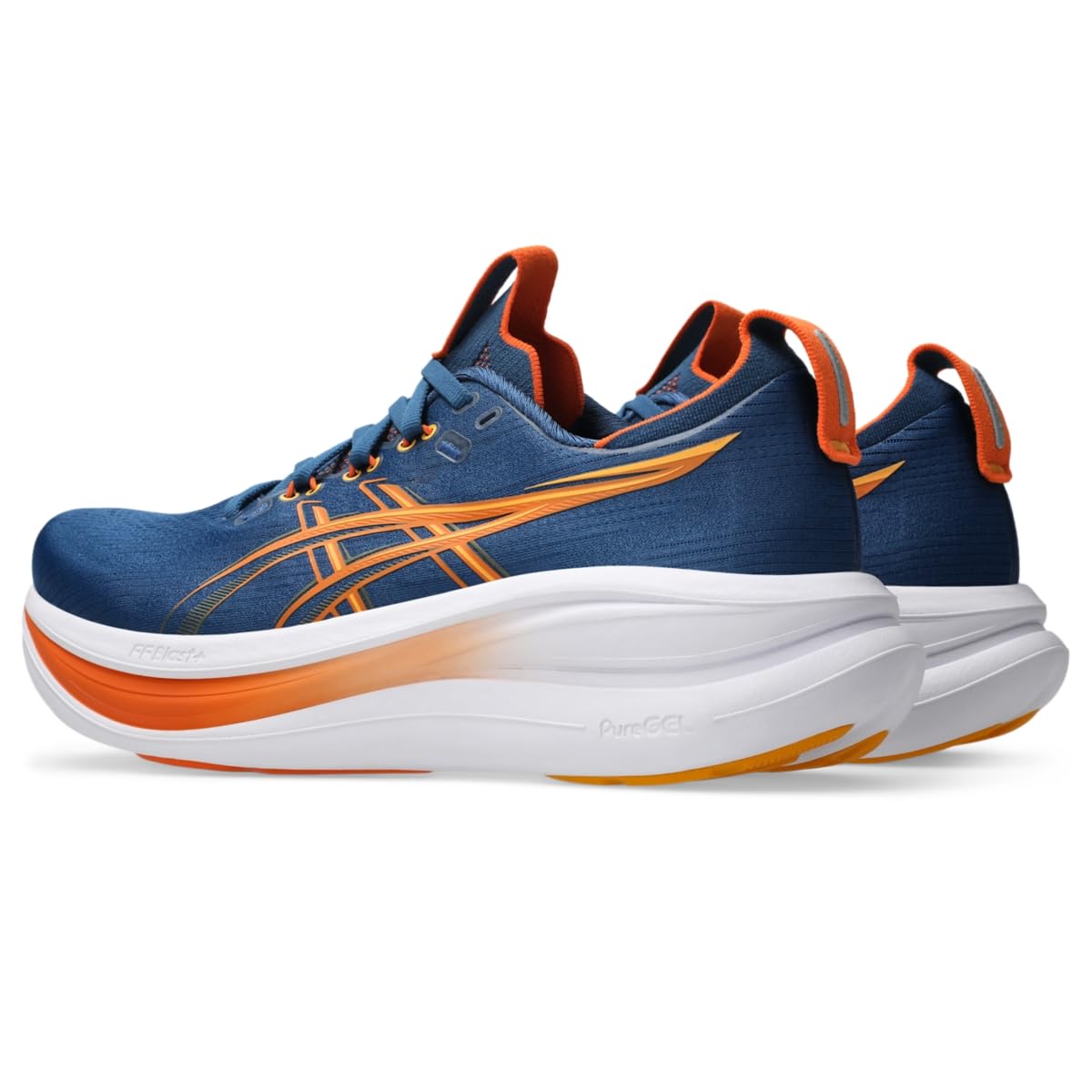 ASICS Men's Gel-Nimbus 28 Running Shoes, 11.5, Twilight Blue/ANZU