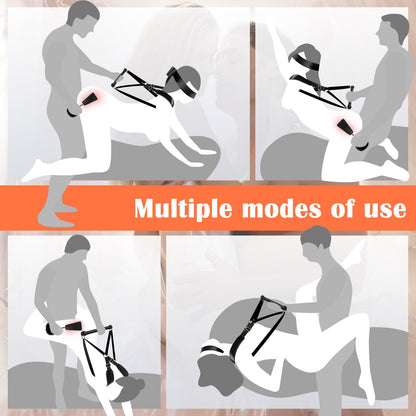 Sex Bondage BDSM Kit Couples Sex Toys, BDSM Restraints Set