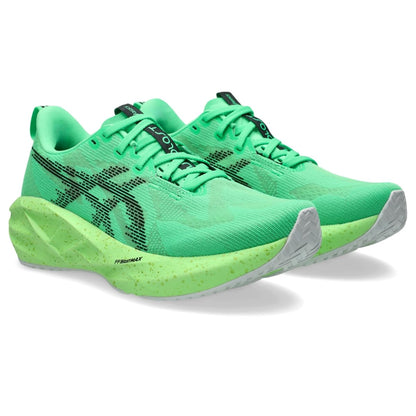 ASICS Women's NOVABLAST 5 Running Shoes, 9, Vital Green/Black