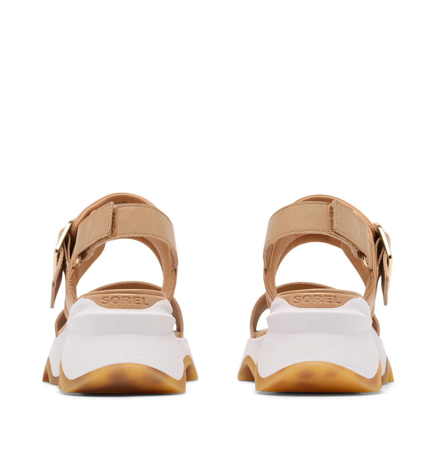 Sorel Women's Kinetic Impact Wedge, Honest Beige/Sea Salt, 8.5 Regular