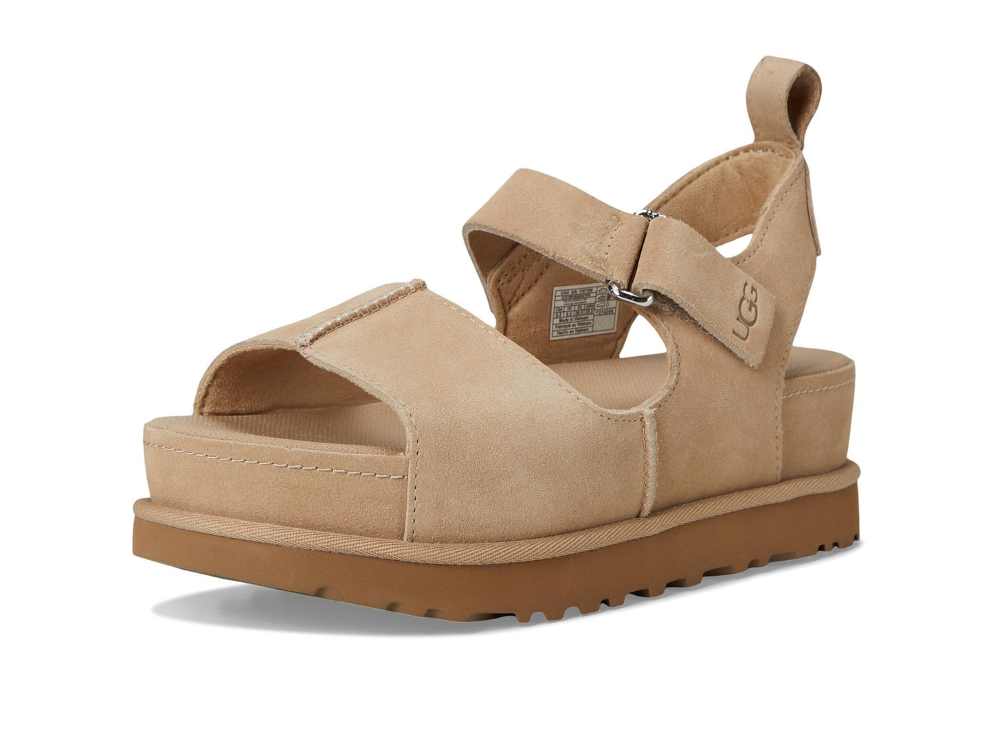 UGG Women's Goldenstar Hi Sandal, Sand, 8.5