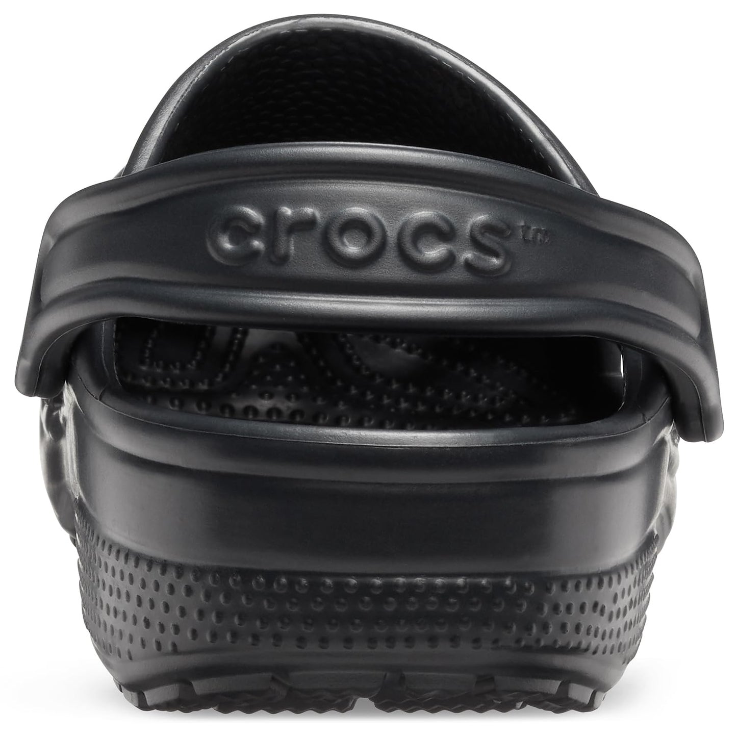Crocs Unisex-Adult Classic Clogs, Black, 9 Women/7 Men