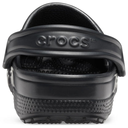 Crocs Unisex-Adult Classic Clogs, Black, 9 Women/7 Men