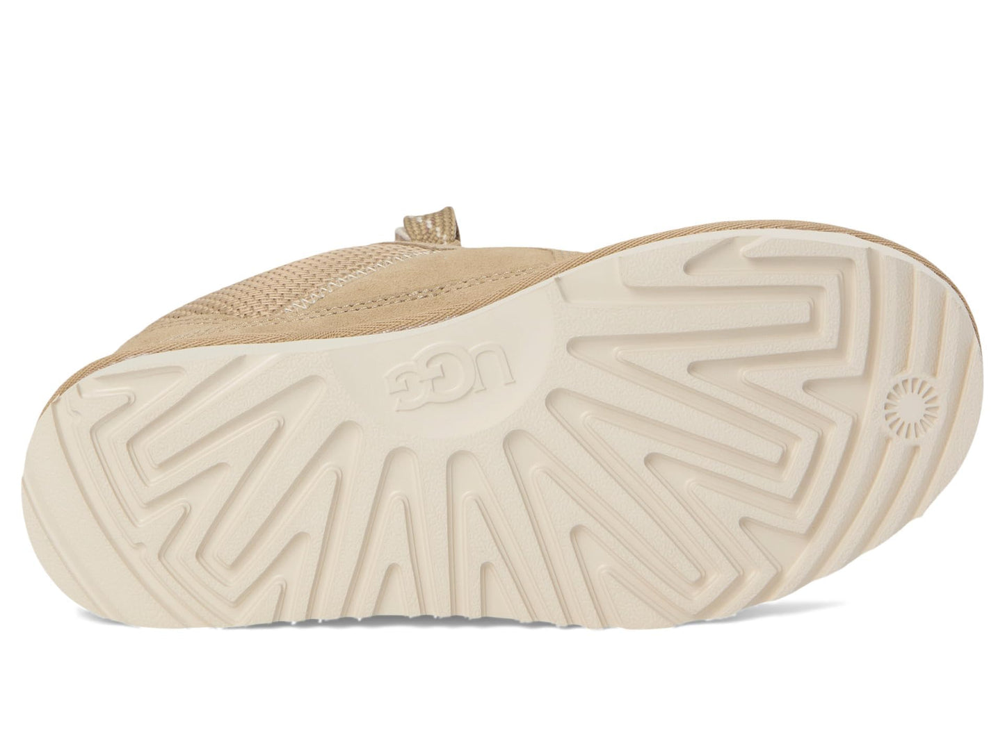UGG Kids K Lo Lowmel Sneaker, Mustard Seed, 6