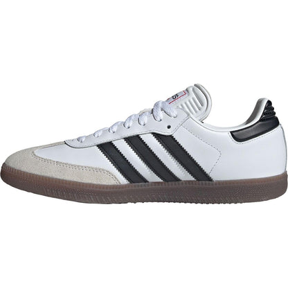 Adidas Unisex-Adult Samba Indoor, White/Black/Vivid Red, 7
