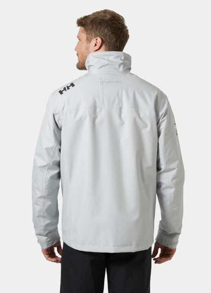 Helly-Hansen Men's Crew Midlayer Jacket 2.0, 853 Grey Fog, Large