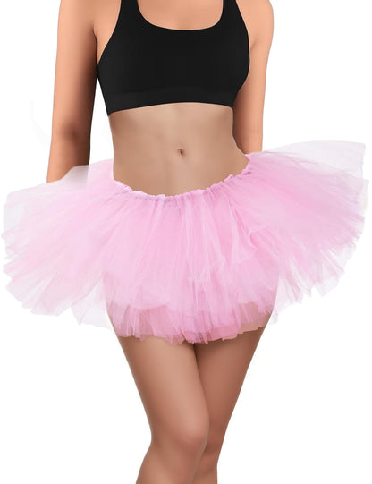 Pink Sissy Tutu -Tulle Skirts 5 Layered  -Tutu Skirts l