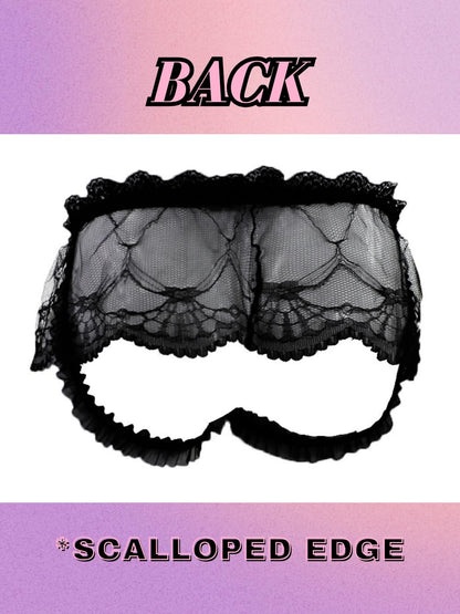 Mens Lace Sexy Underwear, Sissy Pouch Panties Femboy For Men, Low Rise Bow Lingerie Fits 32-42, Sheer Girly, Light Pink, One Size