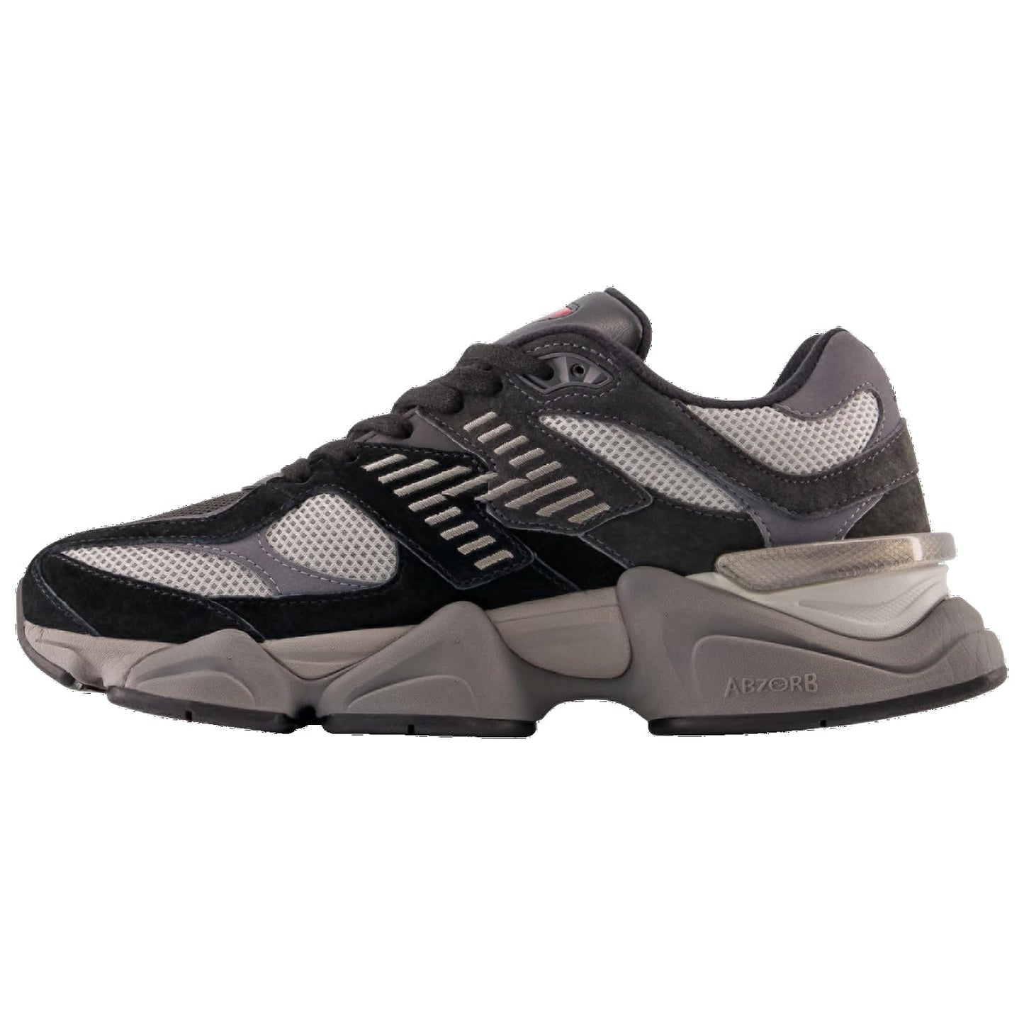 New Balance 9060 Unisex Shoes Size 10.5, Color: Black/Grey-Black