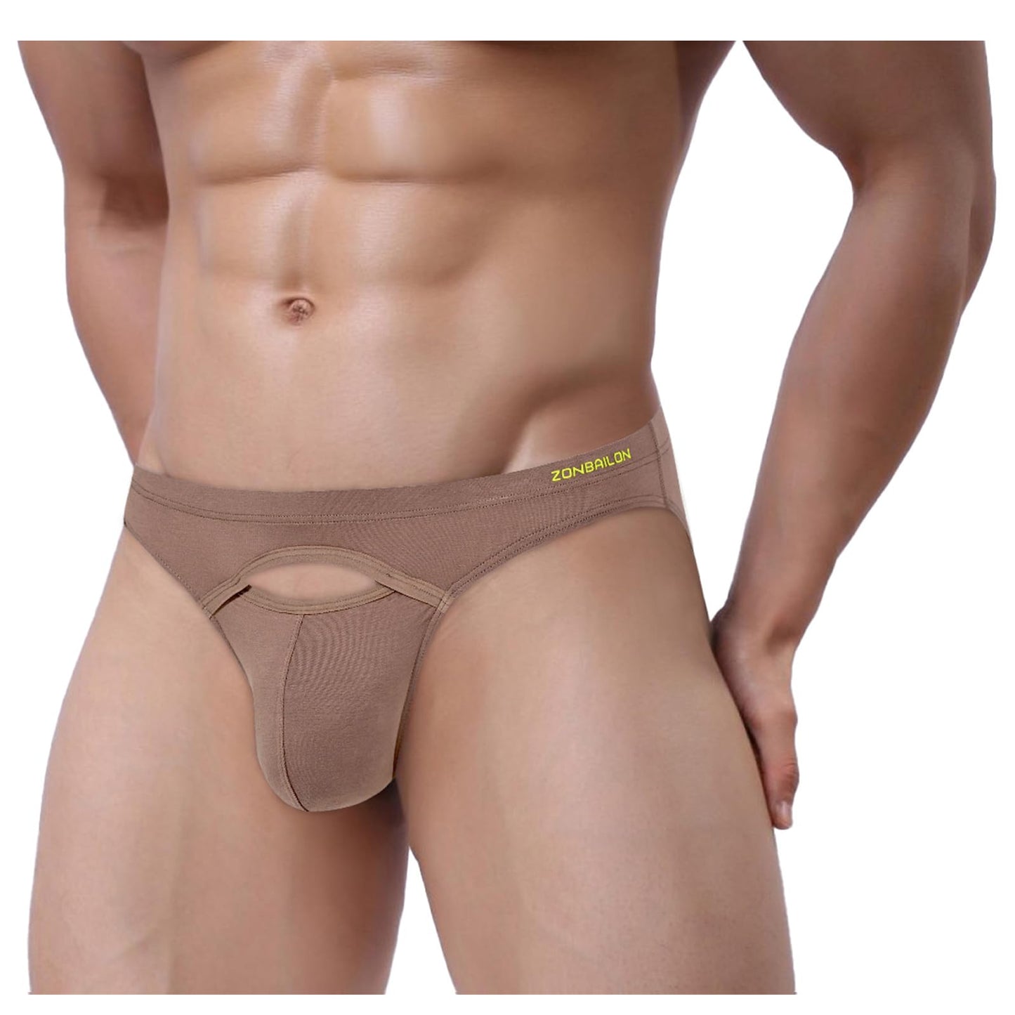 Sexy Underwear for Men Bikini Briefs Pouch Low Rise Bamboo Viscose Panties