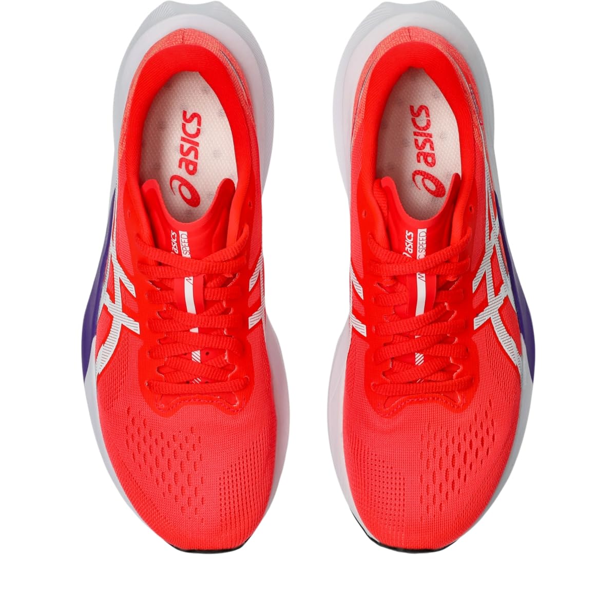 ASICS Women Magic Speed 4 Flash Red/White 12 Medium