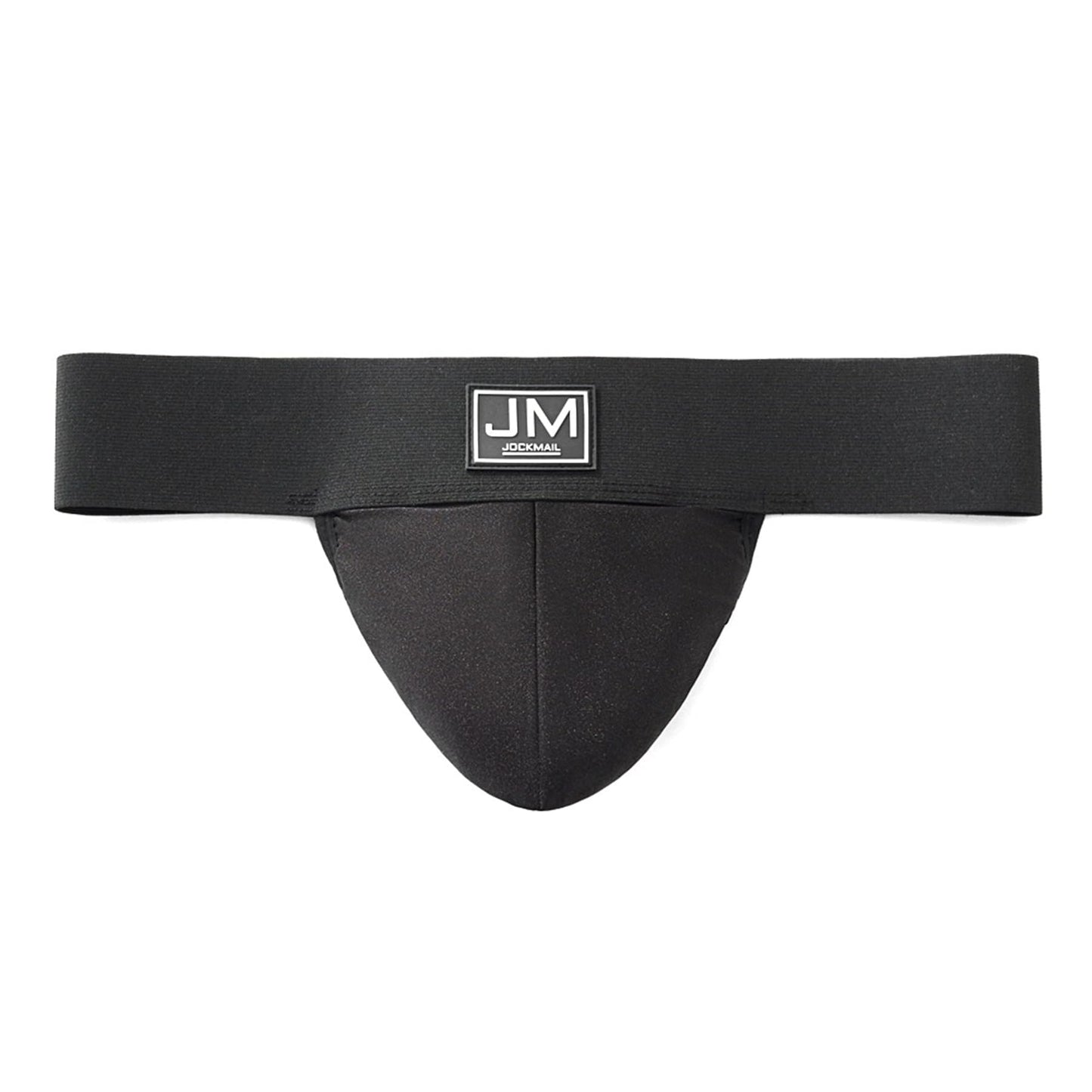 JOCKMAIL Men's Jockstrap Underwear Pouch Jock Strap Athletic Supporter with Stretch Pouch & Elastic Waistband (US, Alpha, Medium, Regular, Regular, 2, PINK+BLACK)
