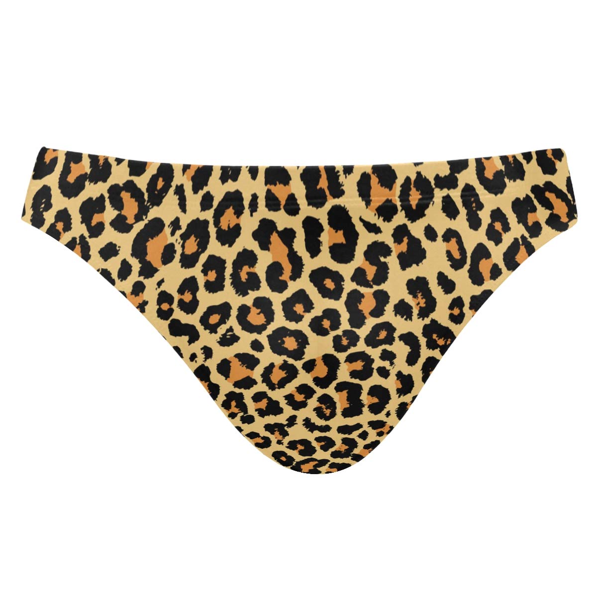 Chic Houses Men's Sexy Bikini Leopard Swimsuit Swimwear Quick Dry Print Briefs XL 2031388
