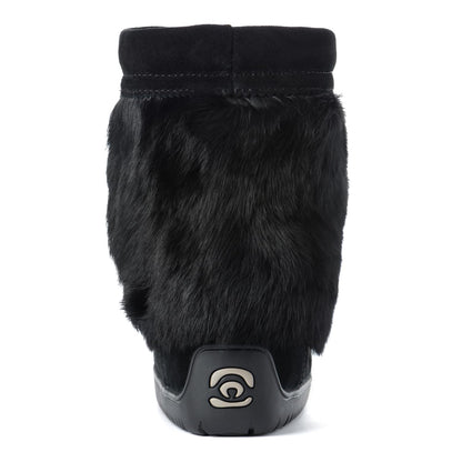 MANITOBAH WP Half Black Suede Mukluk Womens L05