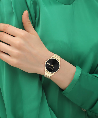 Coach Elliot Women's Watch | Elegant and Sophisticated Stles Combined | Premium Quality Timepiece for Everyday Wear | Water Resistant | (Model 14504291)