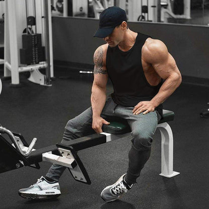 COOFANDY Mens 2 Pack Tanktops Workout Muscle Shirt Training Fitness Sleeveless T