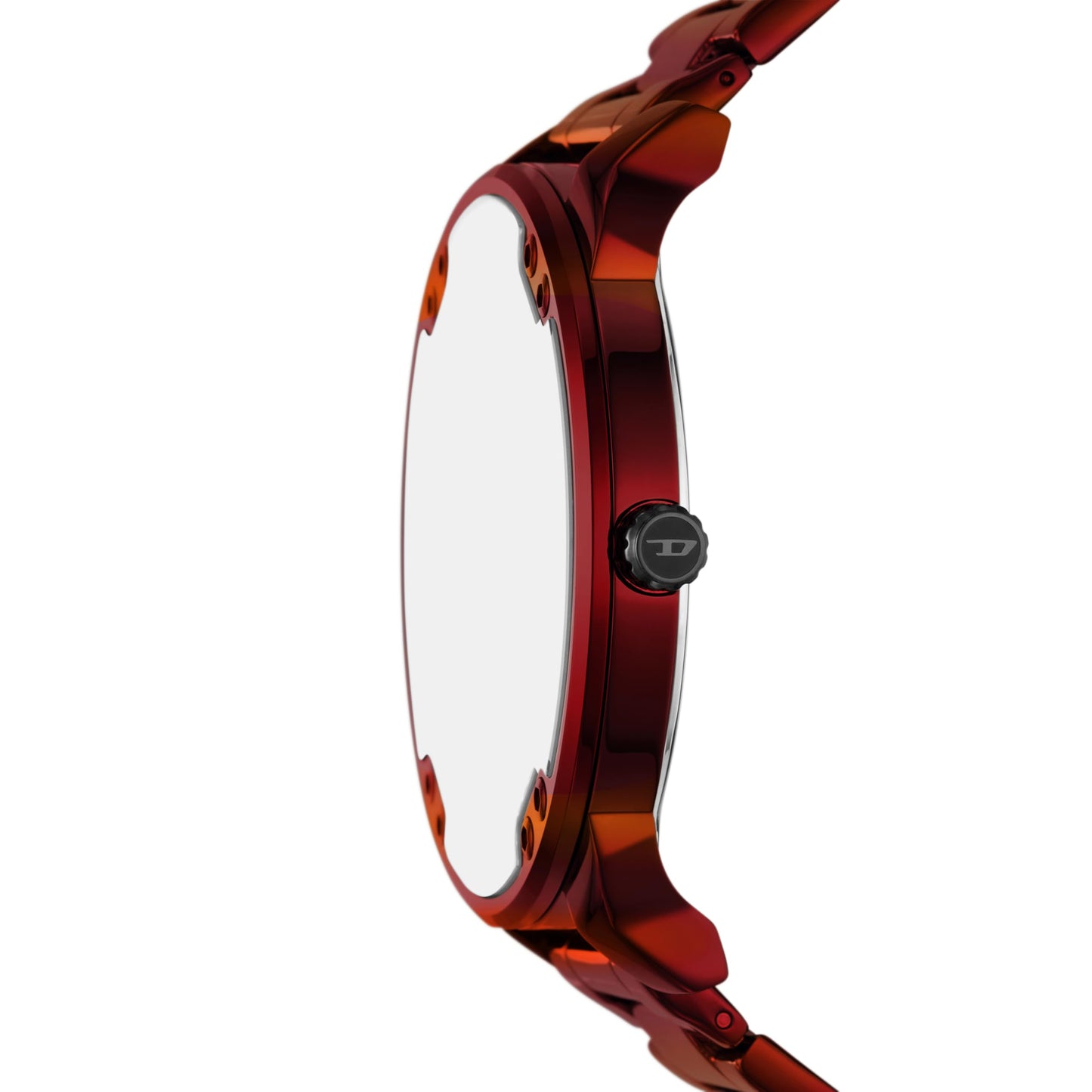 Diesel Men's Mr. Daddy Slim Multi-Movement Red Stainless Steel Watch (Model: DZ7491)