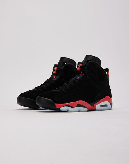 Jordan Air 6 Retro 'Infrared Salesman' (Black) Men's Casual Shoes Size 8