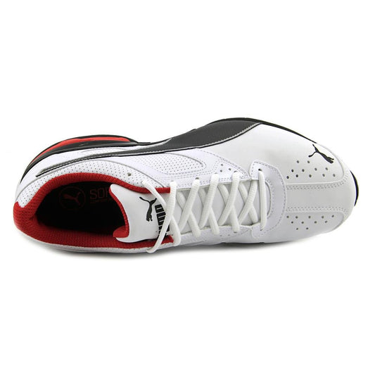 PUMA Men's Tazon 6 FM Shoes, PUMA White/Silver, 12 M
